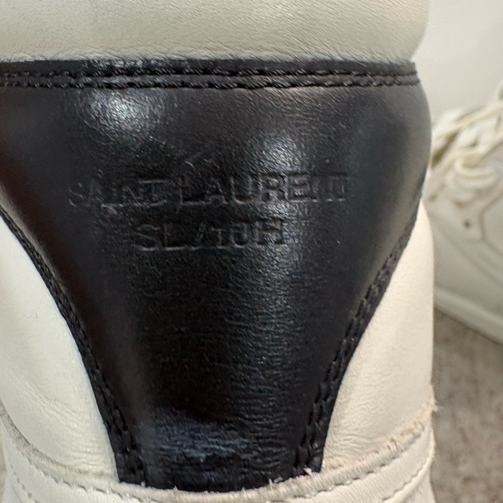 YSL HIGH TOP SNEAKERS - Picture 13 of 14